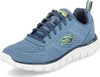 A single blue sneaker is shown against a white background. Voir les images du produit