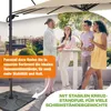 KESSER® Sonnenschirm Doppelsonnenschirm 4,6m x 2,7m | Produktbild-Vorschau 6