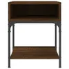 vidaXL Nachttische 2 Stk. Braun Eichen-Optik 40x41x50 cm Produktbild-Vorschau 6