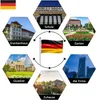 ROSEJANE Aluminium Fahnenmast 6,5 m mit Deutschlandflagge Produktbild-Vorschau 7