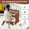 Clavier 25 touches COSTWAY pour enfants, piano électronique Voir les images du produit 4