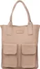 Große Shopper Ledertasche Vezze Tasca Puder Produktbild-Vorschau 1