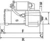 Démarreur adaptable sur Komatsu 129400-77012 PC27 PC30 PC40 Voir les images du produit 5