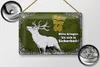 Blechschild Jäger 30x20cm über 60 bringen Sie sich in Produktbild-Vorschau 2