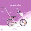 Vélo de fille 14 pouces cloche roues supplémentaires barre Voir les images du produit 6