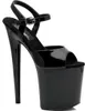 FLAMINGO-809 Damen Sandale von Pleaser, Schwarz Glanz , EU Produktbild-Vorschau 6