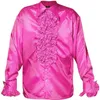 Boland - Camicia da discoteca con volant, rosa, da uomo, Produktbild-Vorschau 3