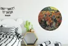 MuchoWow® Rundes Wandbild - Runde Bilder Der rote Weinberg Produktbild-Vorschau 3