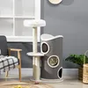 PawHut Kratzbaum, Kletterbaum mit Kratztonne, Produktbild-Vorschau 2