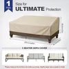 (203 × 96 × 88 cm) Housse imperméable pour canapé de jardin Voir les images du produit 2