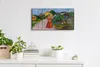 Wandbild Leinwand Bilder Wanduhr Geräuschlos 60x30 Frauen Produktbild-Vorschau 3