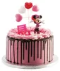 Minnie-Tortenaufsatz mit Luftballons und Bank Produktbild-Vorschau 2