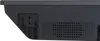 A close-up side view of the back of a black electronic device, showing a ventilation grille and a connector port. Produktbild-Vorschau