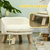 PawHut Hundebett, Hundesofa mit Kissen, Erhöhtes Produktbild-Vorschau 6