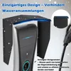 A close-up of an electric car charging station with a protective roof attachment. Náhled obrázku produktu