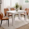 finori Birmingham 80A Auszugstisch, weiß Maß: B x H x T ca. Produktbild-Vorschau 2