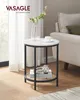 VASAGLE Table d'appoint, table de chevet à 2 niveaux, Voir les images du produit 7