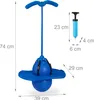 Relaxdays Pogo Ball, per bambini, fino a 100 kg, gioco da Anteprima dell’immagine prodotto 4