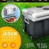 tillvex cool box elettrico 40L grigio con ruote | minifrigo Anteprima dell’immagine prodotto 2