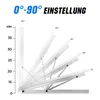 8X držák balkónové elektrárny 114cm držák solárního panelu Náhled obrázku produktu 2