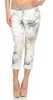 287 Mississhop Damen Hose Cargohose Blumen Sweatpants Produktbild-Vorschau 2
