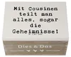Mr. & Mrs. Panda Geschenkbox Spruch Cousine Geheimnisse 22 Produktbild-Vorschau 3