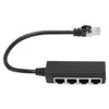 RJ45 Ethernet rozbočovací kabel Jeden bod čtyři Ethernet Náhled obrázku produktu 4