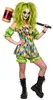 Horror Clown Damen Kostüm - für Fasching Halloween Größe: Produktbild-Vorschau 3