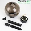 Sada 4 solárních zahradních světel LUMILED, LED koule, Náhled obrázku produktu 8