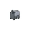 A small, gray and black water pump with suction cups on the bottom, set against a white background. Voir les images du produit