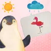 Mr. & Mrs. Panda Badteppich Flamingo Yoga - Weiß - Produktbild-Vorschau 2