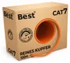 B.E.S.T. CAT 7 Netzwerkkabel 100 m Simplex S/FTP 10 Gbit/s Produktbild-Vorschau 8