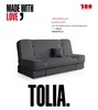 BroMARKT Sofa mit Schlaffunktion TOLIA Schlafsofa mit Produktbild-Vorschau 3