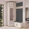Garderoben-Set Napoli Version 18: Eckschrank mit Produktbild-Vorschau 7