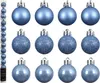 Weihnachtskugeln Kunststoff 3cm 14er Set - Himmelblau Produktbild-Vorschau 4