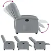 A collage showing a recliner chair in different positions. Náhľad obrázku produktu