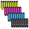 A collection of printer ink cartridges arranged in rows. Produktbild-Vorschau
