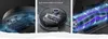 A collage of three close-up images showing the internal workings and suction mechanism of a robot vacuum cleaner. Náhled obrázku produktu