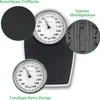 A mechanical scale with close-up views of its features. Produktbild-Vorschau