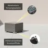 Beistelltisch Farbe: Grau-Silber Produktbild-Vorschau 3