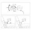 Lampe rétro pour vélo Lampe LED pour vélo avec réflecteur Voir les images du produit 3