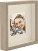 3D-Fotorahmen, tiefe Box, 23 x 23 cm quadratisch, Produktbild-Vorschau 1