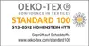 A certification logo for OEKO-TEX STANDARD 100. Produktbild-Vorschau