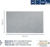 KELA Badmat Maja, 100x60 cm, polyester, oudroze, KL-23540 Productafbeelding-voorbeeld 3