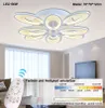 LED Deckenleuchte 8010-4+4 Weiß mit Fernbedienung Produktbild-Vorschau 2