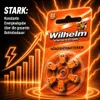 60 x WILHELM Hörgerätebatterien Typ 13 orange Produktbild-Vorschau 6