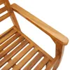 The Living Store Gartenstühle 6 Stk. 59x55x85 cm Massivholz Produktbild-Vorschau 9