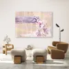 Leinwandbild frau mit langen haaren 120x80 cm Feeby beige Produktbild-Vorschau 2