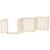 A wooden pet gate is shown against a white background. Náhled obrázku produktu