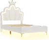 Letto imbottito 90x200cm con rete a doghe, letto per Anteprima dell’immagine prodotto 12